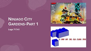 Building Lego 71741 Ninjago City Gardens-Part 1