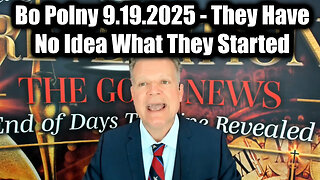 9.19.2025, They Have No Idea What They Started