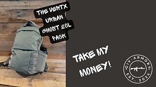 First Impressions Vertx Urban Ghost 20L