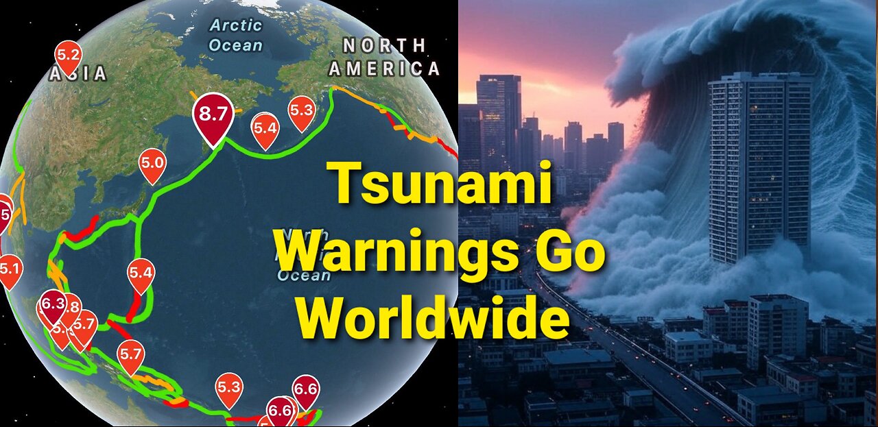 8.8 Earthquake Causes Tsunami Warnings For Hawaii, Japan, Philippines And More