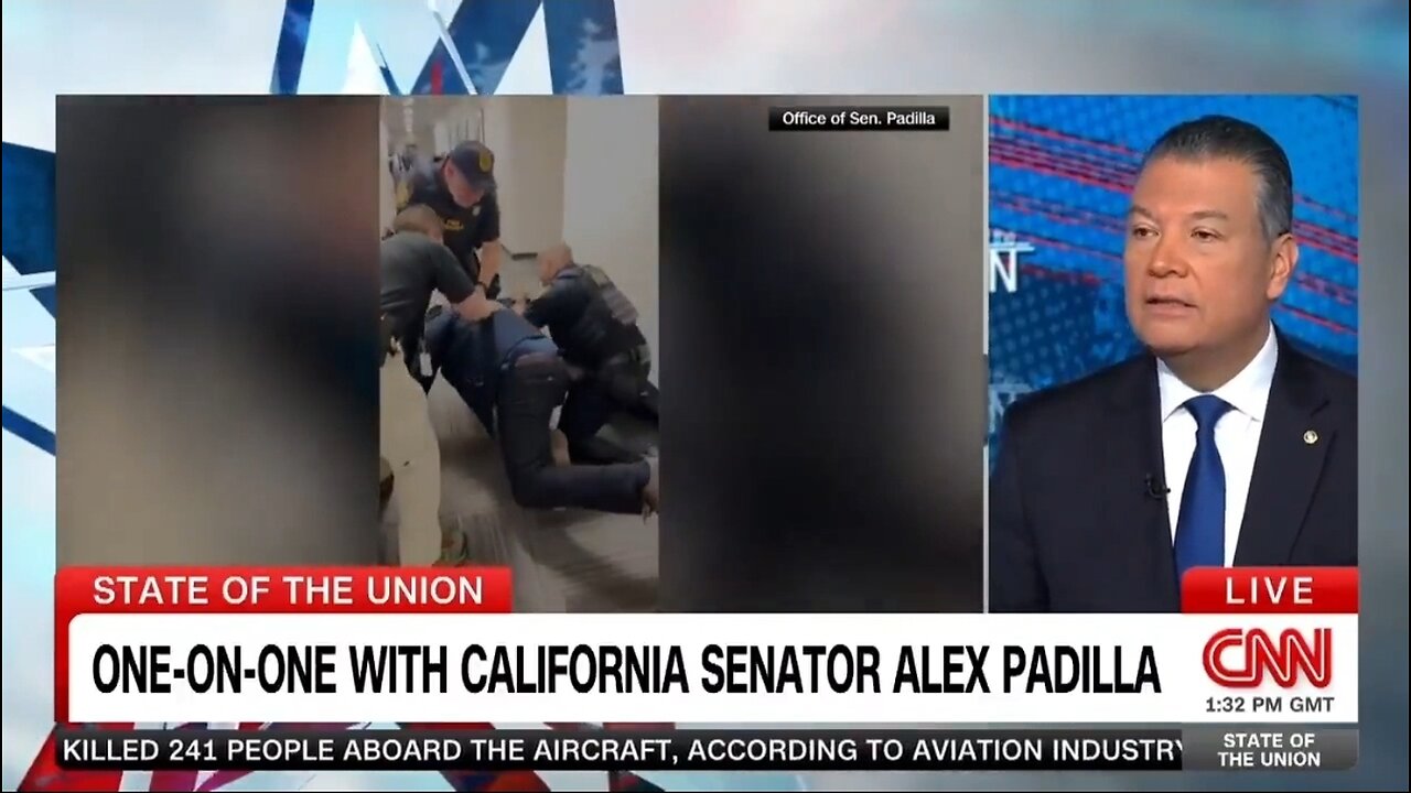 Sen Alex Padilla: If Trump Admin Can Handcuff a Senator, Imagine What They Do to Others