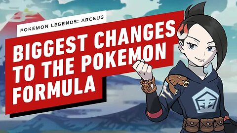 Pokemon Legends - Arceus - Biggest Changes to the Pokemon Formula