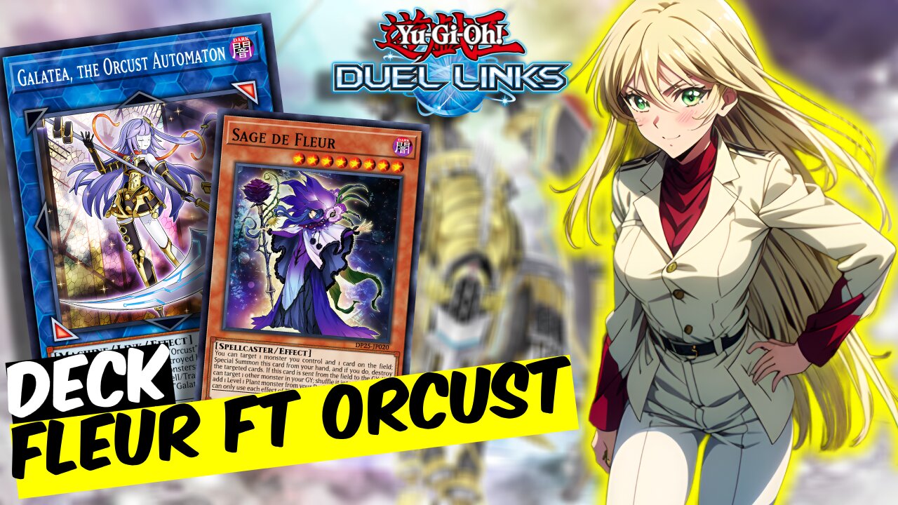 ORCUST FLEUR Post Banlist! | Greater consistency to DESTROY the META | Yu-Gi-Oh! Duel Links