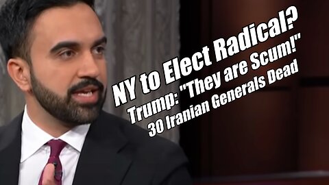 NY to Elect Radical? Trump "They Are Scum!" 30 Iranian Generals Dead. B2T Show, Jun 25, 2025