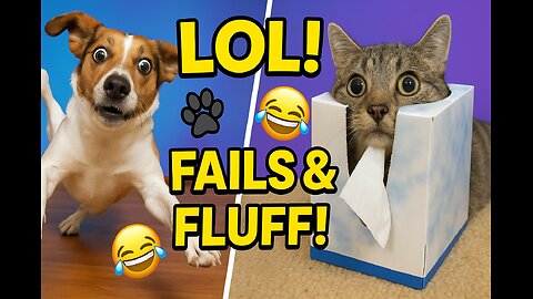 F😂 Best Animal Fails & Adorable Moments | Can You Handle This Cuteness?