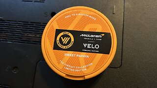 Velo (2025 F1 McLaren Edition) Sweet Papaya Nicotine Pouches Review
