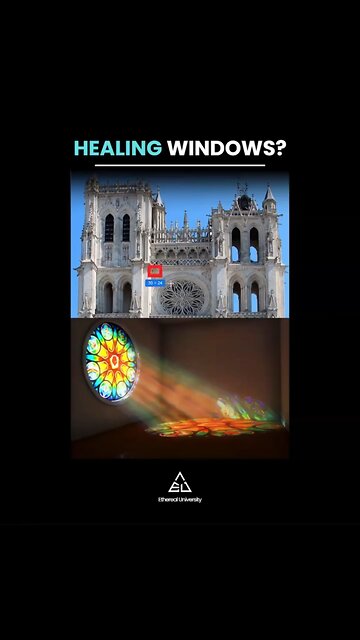 🌞✨ THE OCCULT TRUTH BEHIND STAINED GLASS WINDOWS 🪟🔮