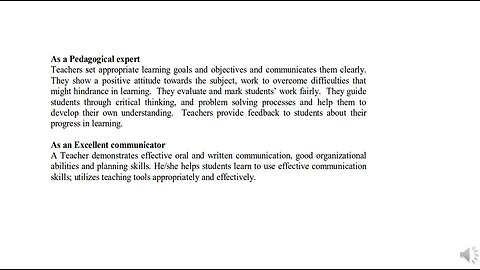 The Teaching Concept in Light of Theoretical Perspectives