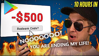 Scammer Cries Watching $500 Disappear After 10 Hours .