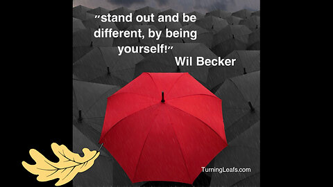 Stand out ...