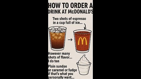 The only McDonald's coffee that's helps me find silver
