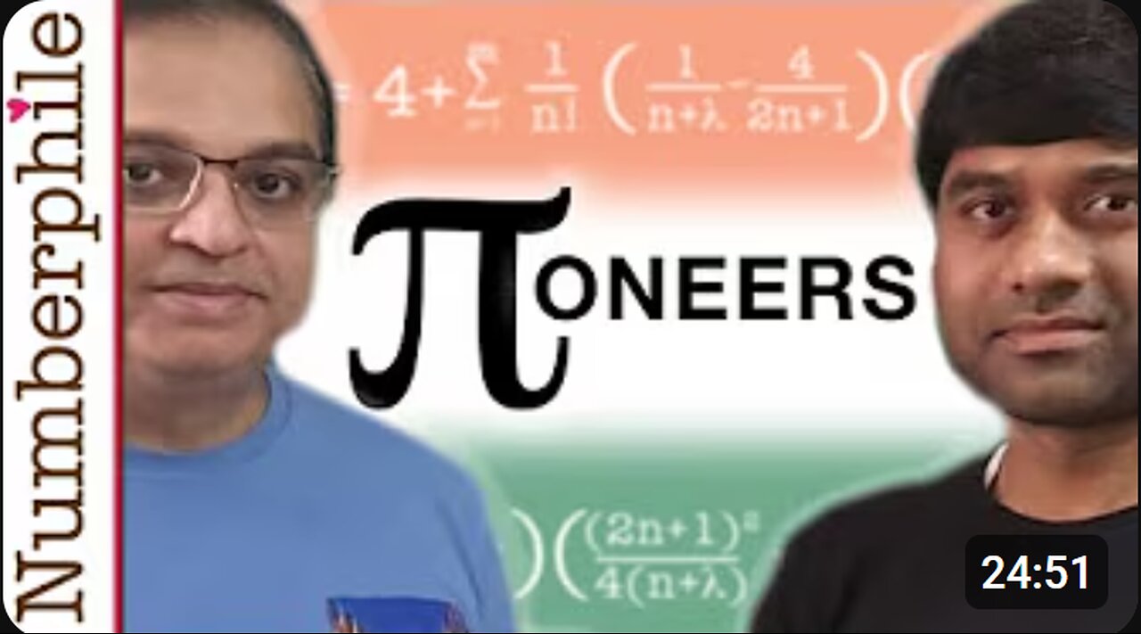 🔢 Pi-oneers: A New Formula for Pi? 🧠| Interview with Sinha & Saha | Numberphile