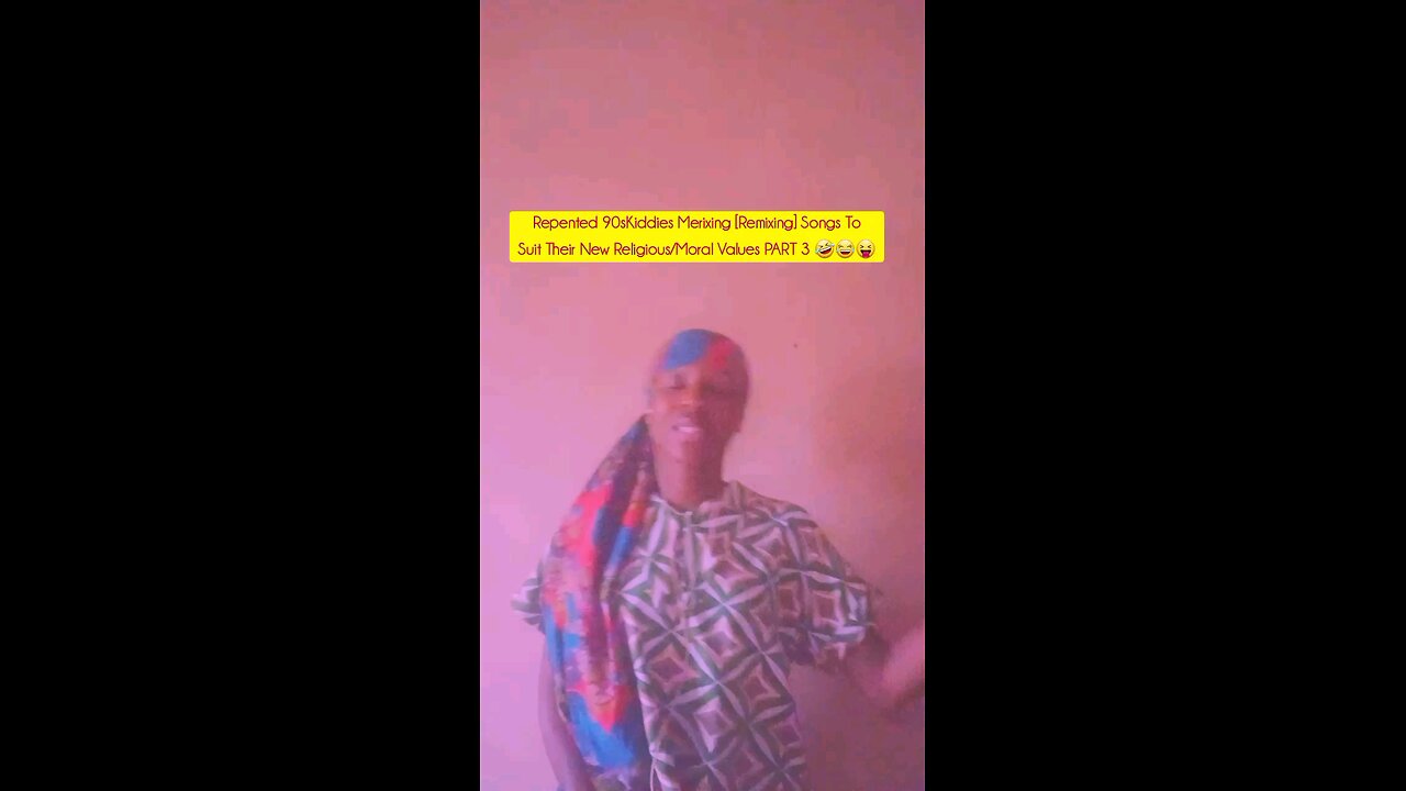 Repented 90sKiddies Merixing Songs To Suit Their New Religious/Moral Values PART 3 🤣😂😝 @Asa