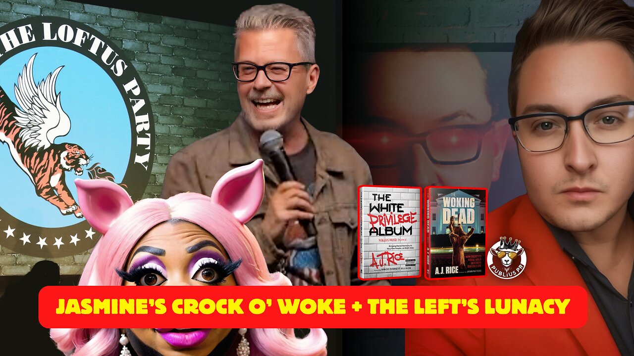 Michael Loftus + AJ Rice ROAST the Left: Jasmine's Crock O' Woke & White Privilege