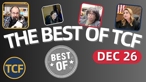 The Best of TCF Live | Judges Boyd, West, DiSanto, Glazer, & Louisiana Parole Board | DEC 26