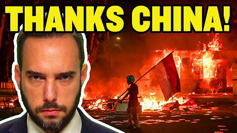 I Should Have Known China Was Behind the Indonesian Riots