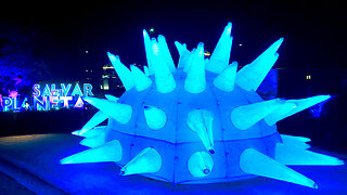 Magical Gardens of Light 🌙 Jardines en Luz Mediterraneum Spain Málaga