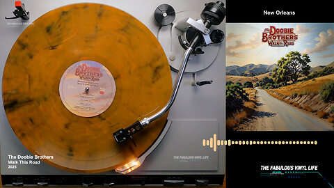 The Doobie Brothers ) Walk This Road ) 2025 (Limited Edition Tiger's Eye Vinyl Rhino US)