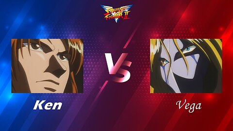 Ken vs. Vega (Street Fighter II V)