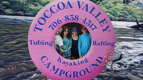 Tubing the Toccoa River - Blue Ridge, Georgia