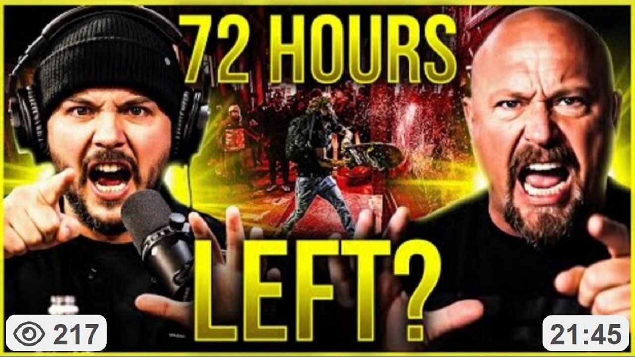 Tim Pool & Alex Jones Issue RED ALERT on Revolution Erupting ~ We Are Change 10.29.25