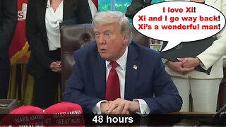 MAGA 4D Chess: 48 hrs after trade war, Trump publish love letter to Xi