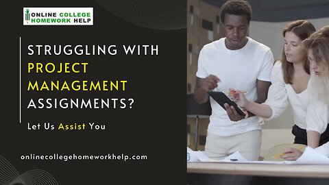 Conquer Your project Management Assignments with Expert Help