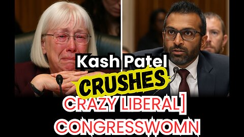 Kash Patel Leaves Radical Congresswoman Speechless in FBI Hearing