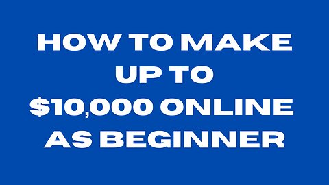 $10,000/Month Online New Shocking training (Click Link Below)