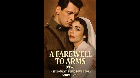 "A Farewell to Arms (1957) – Hemingway’s Epic Love Story Amidst War"