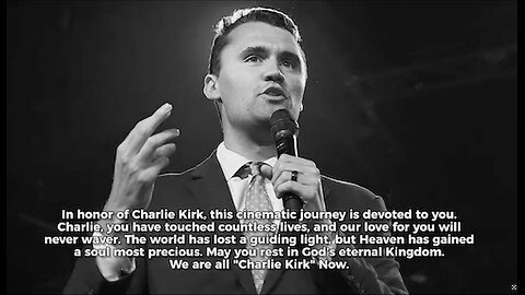 Dear Mr President Documentary is now a tribute to Charlie Kirk, Freedom OF Speech will BE Restored: