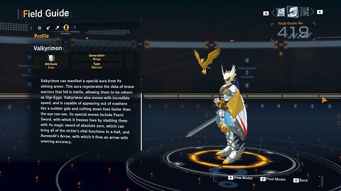 valkyrimon all digivolution/de-digivolution/profile Digimon Story Time Stranger