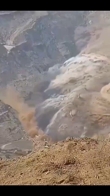 A Mine Collapsed in China