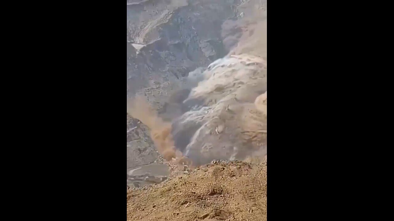 A Mine Collapsed in China