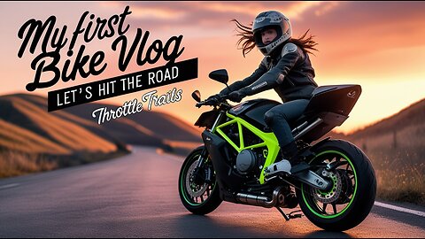 "My First Bike Vlog – Let's Hit the Road with Throttle Trails!"