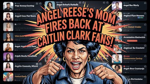 Angel Reese's Mom FIRES BACK at Caitlin Clark Fans!
