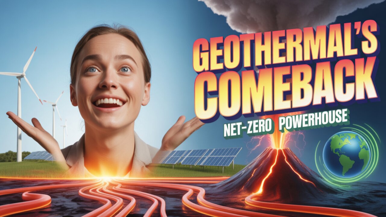 Geothermal Energy's Comeback: A Net-Zero Powerhouse
