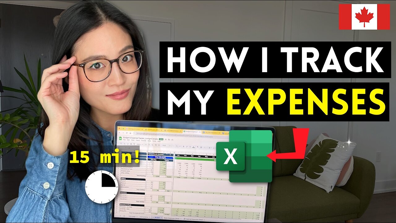 How I Budget & Track Expenses in Excel (FREE Template – Limited Time!)