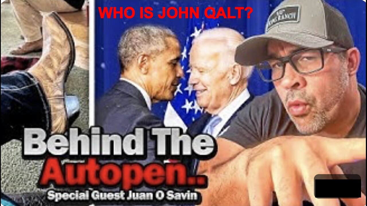 NINO W/ Juan O Savin: The Autopen & The Seditious Six Scandals Examined..WHO IS JOHN QALT?