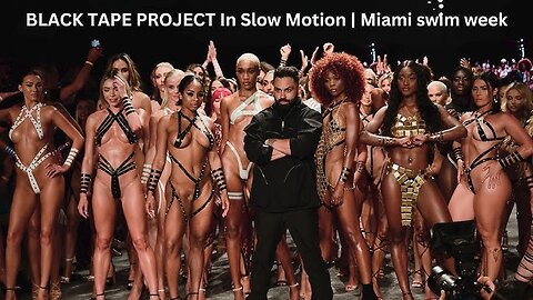 BLACK TAPE Fashion Show (Vertical) | Miami Swim Week 2023 | Part I of II