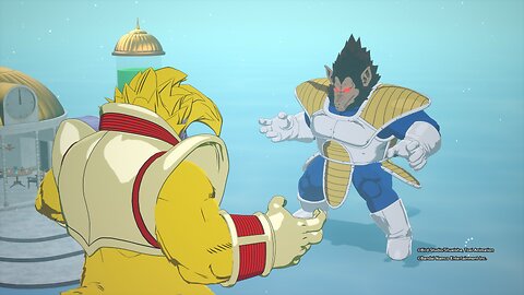 Great ape vegeta vs Great ape baby Dragonball sparking zero gameplay