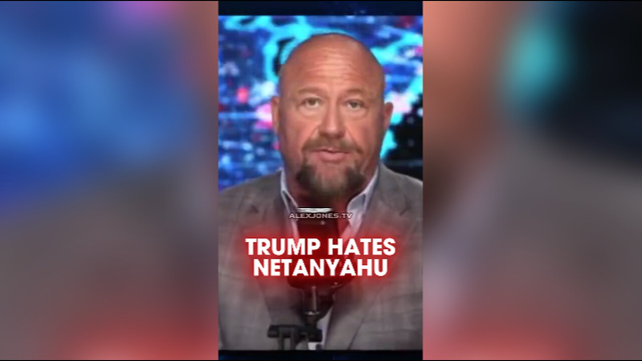 Alex Jones & Roger Stone: Trump Despises Netanyahu - 4/17/25