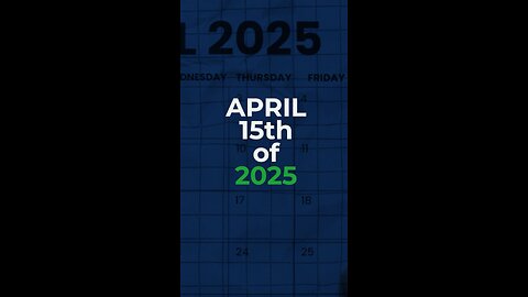 Tax Deadline April 15, 2025 Last Chance to Contribute to IRA HSA or Coverdell ESA for 2024! #TaxDay