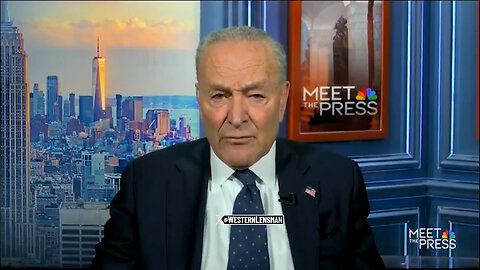 WOW! Chuck Schumer DEFINITELY Rattled During Interview After His PARTY Spent Week DRAGGING Him