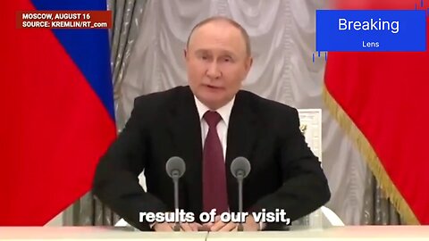 Putin's 1st Speech After Alaska Meeting; Won't End Ukraine War, Lists 2 Big Conditions For Trump
