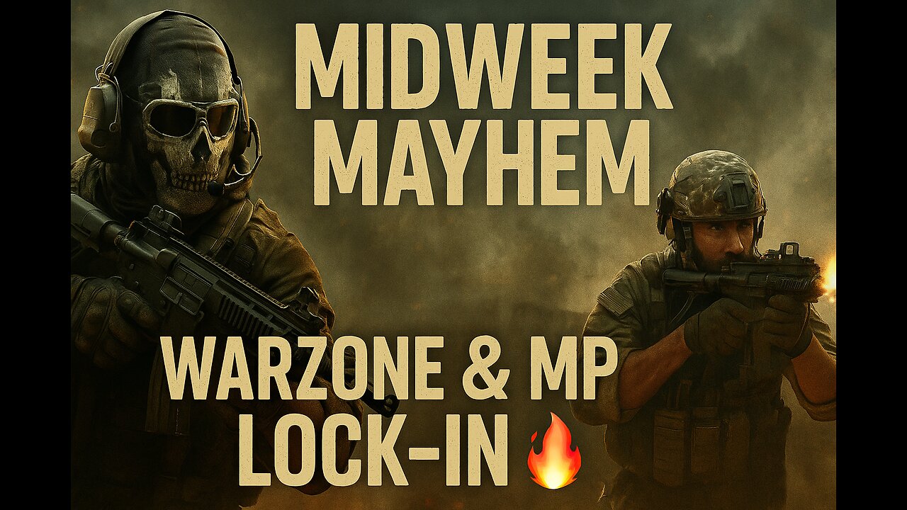 Midweek Mayhem – Warzone & MP Lock-In 🔥🎯