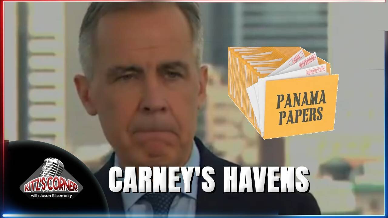 Mark Carney dodging BILLION DOLLAR TAX EVASION QUESTIONS from Journalists
