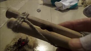 PRIMITIVE SURVIVAL, Bow Drill - Cattail On Cattail With Cattail