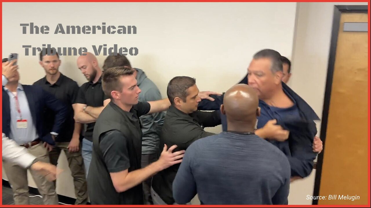 Watch: Woke Dem Padilla Arrested, Cuffed At Noem Conference