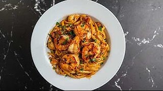 Pappadeaux Mardi Gras Pasta Copycat | Shrimp, Crab & Andouille Linguine
